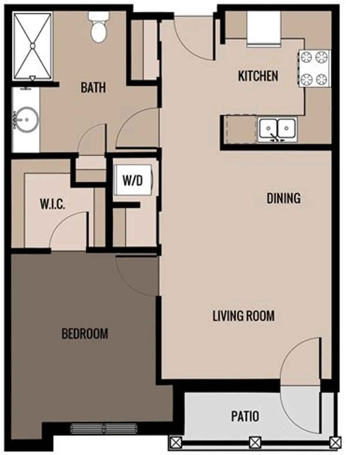 undefined apartments for rent - image - 1-1-680-SqFt.jpg - 3